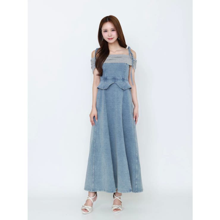 ディープスリットオフショルワンピース | EATME | 詳細画像38 