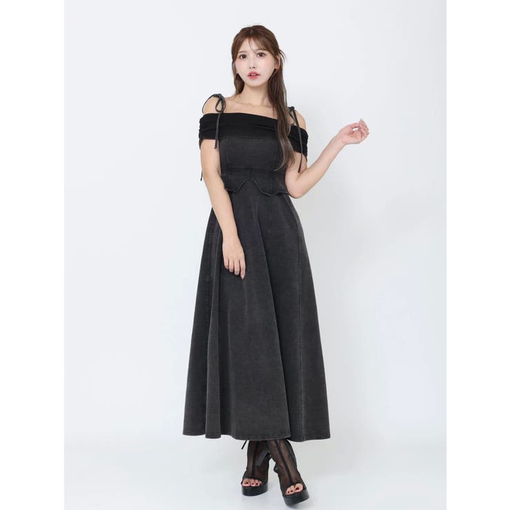 ディープスリットオフショルワンピース | EATME | 詳細画像43 