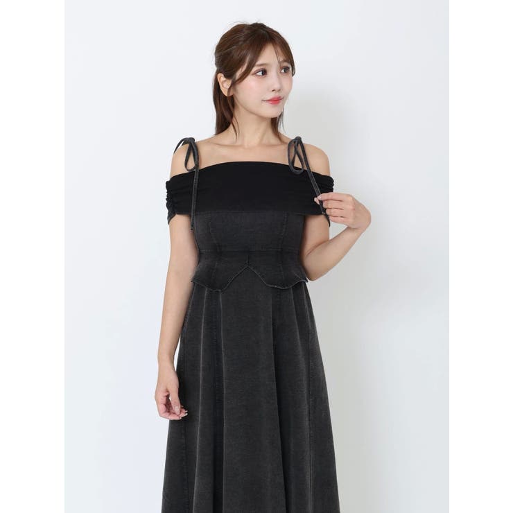 ディープスリットオフショルワンピース | EATME | 詳細画像46 