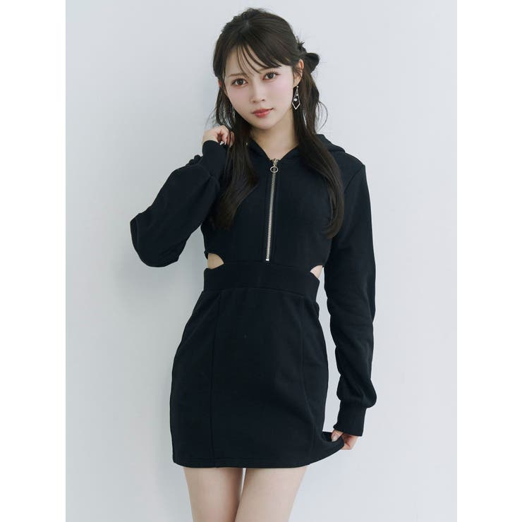 カットアウトフーディーワンピース | EATME | 詳細画像14 