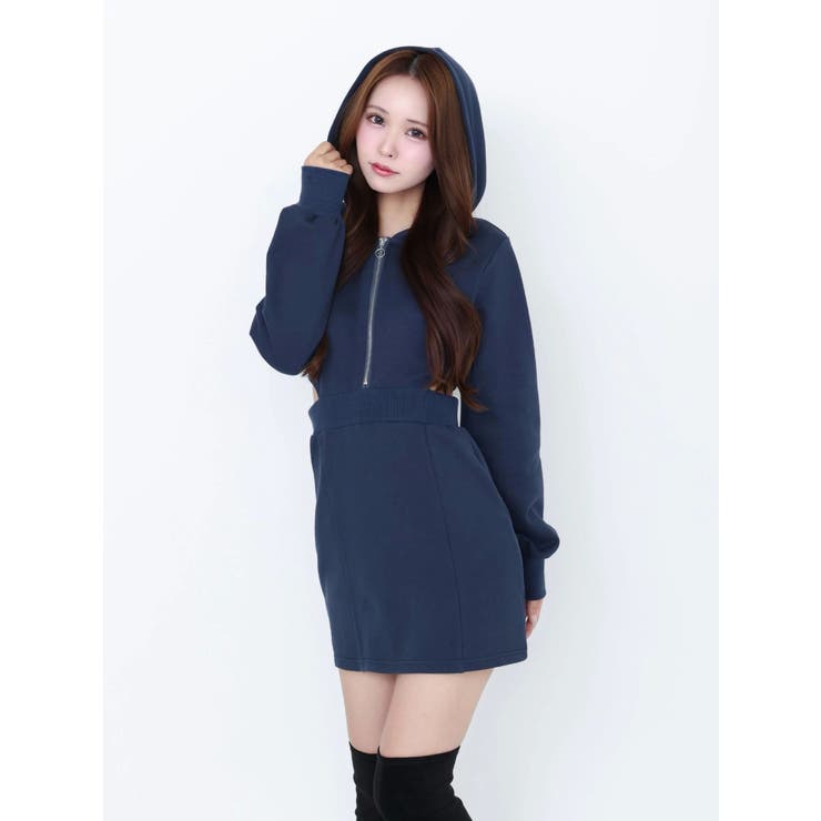 カットアウトフーディーワンピース | EATME | 詳細画像24 