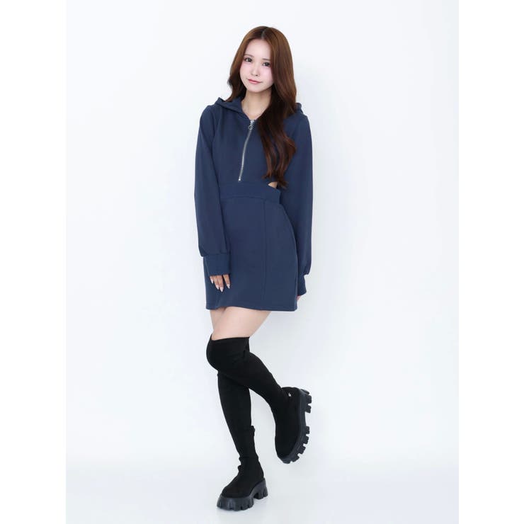 カットアウトフーディーワンピース | EATME | 詳細画像27 