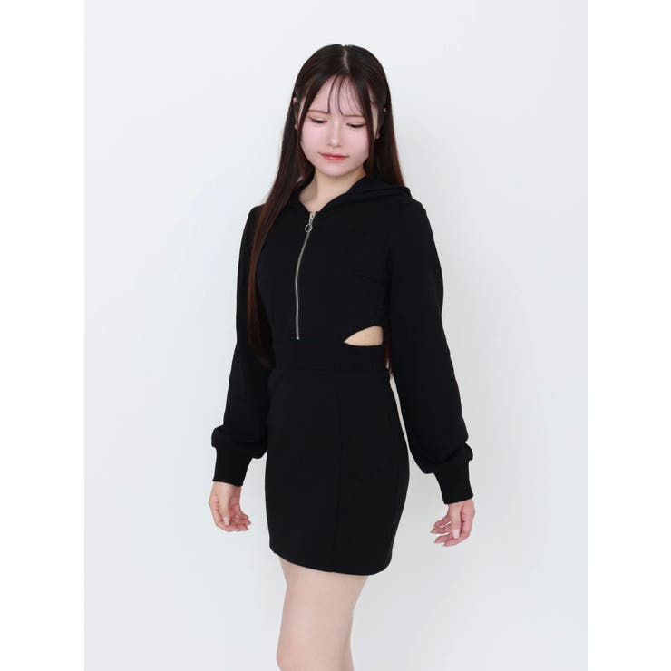 カットアウトフーディーワンピース | EATME | 詳細画像30 