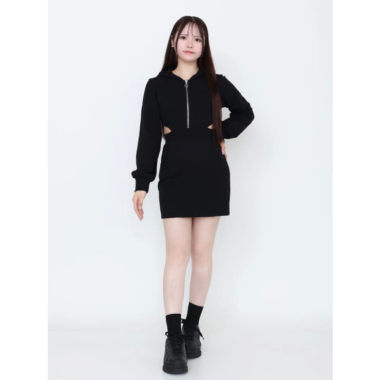 カットアウトフーディーワンピース | EATME | 詳細画像31 