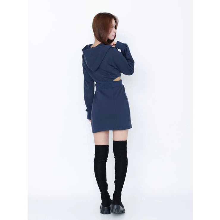 カットアウトフーディーワンピース | EATME | 詳細画像34 