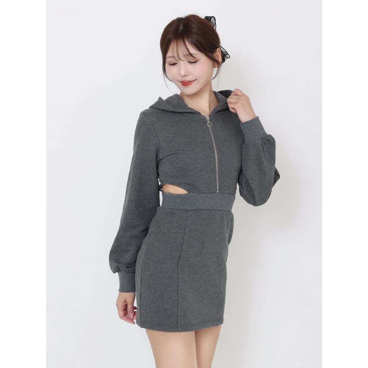 カットアウトフーディーワンピース | EATME | 詳細画像35 