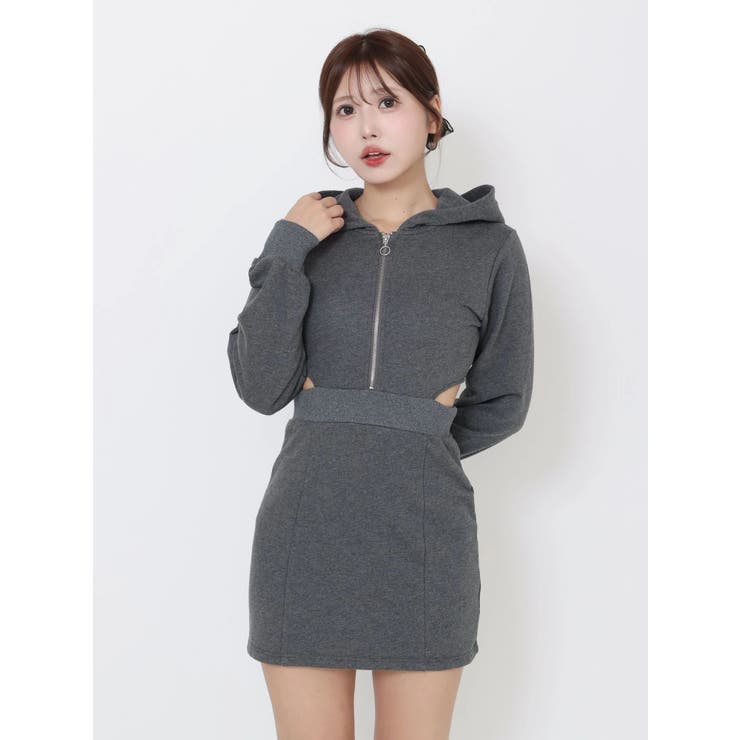 カットアウトフーディーワンピース | EATME | 詳細画像36 