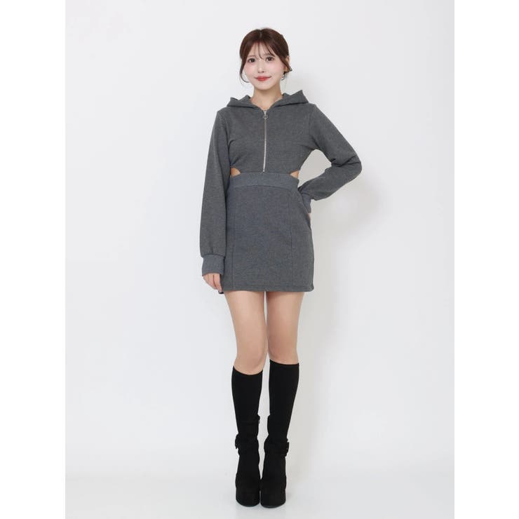 カットアウトフーディーワンピース | EATME | 詳細画像39 