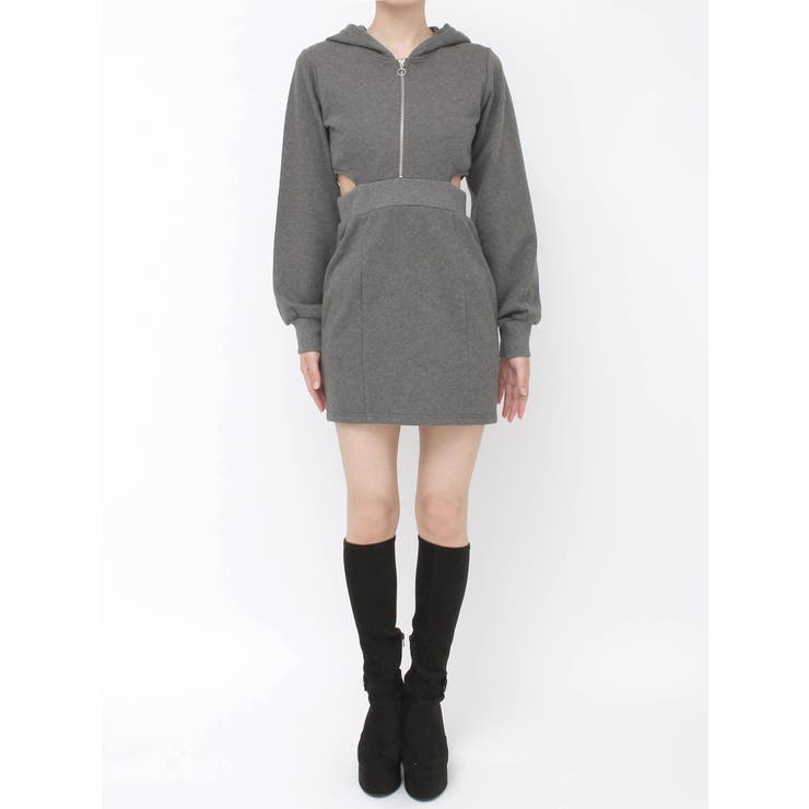 カットアウトフーディーワンピース | EATME | 詳細画像47 