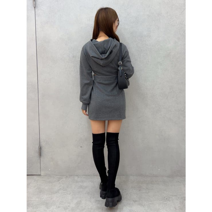 カットアウトフーディーワンピース | EATME | 詳細画像8 