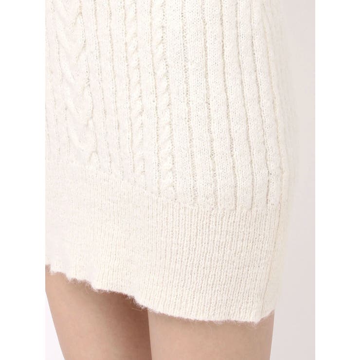 ヘムシャギーオフショルニットワンピース | EATME | 詳細画像47 