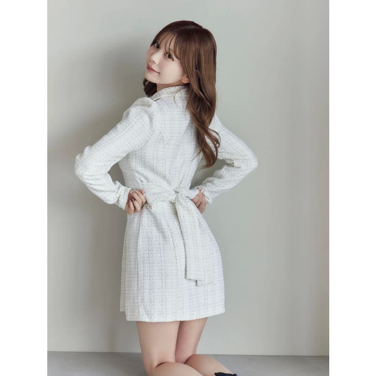 テーラードカラーミニワンピース | EATME | 詳細画像10 