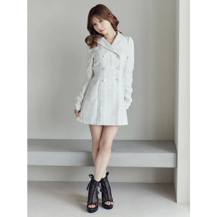 テーラードカラーミニワンピース | EATME | 詳細画像12 