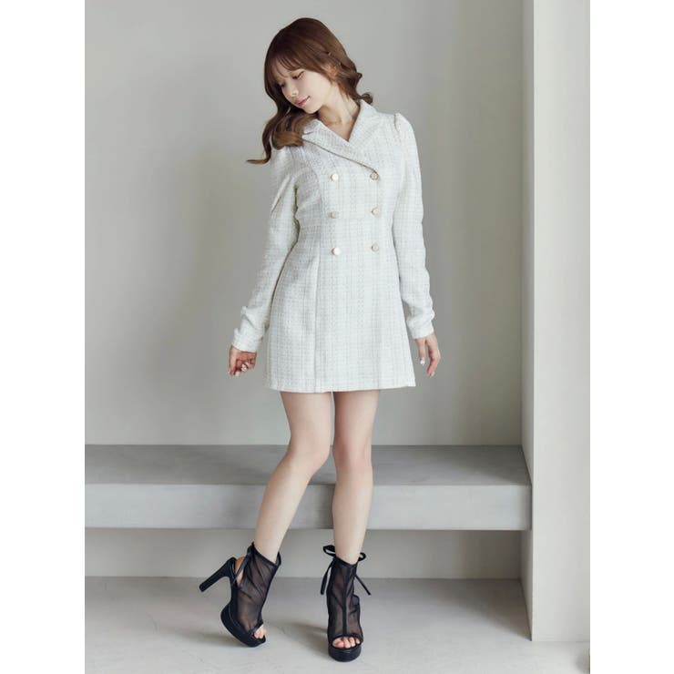 テーラードカラーミニワンピース | EATME | 詳細画像13 