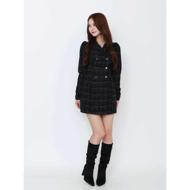 テーラードカラーミニワンピース | EATME | 詳細画像19 