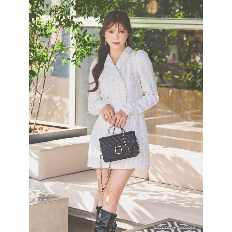 テーラードカラーミニワンピース | EATME | 詳細画像2 