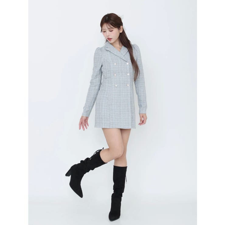 テーラードカラーミニワンピース | EATME | 詳細画像25 