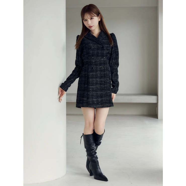 テーラードカラーミニワンピース | EATME | 詳細画像7 