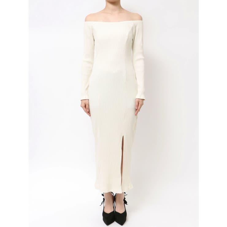 フェイクファーオフショルロングワンピース | EATME | 詳細画像43 