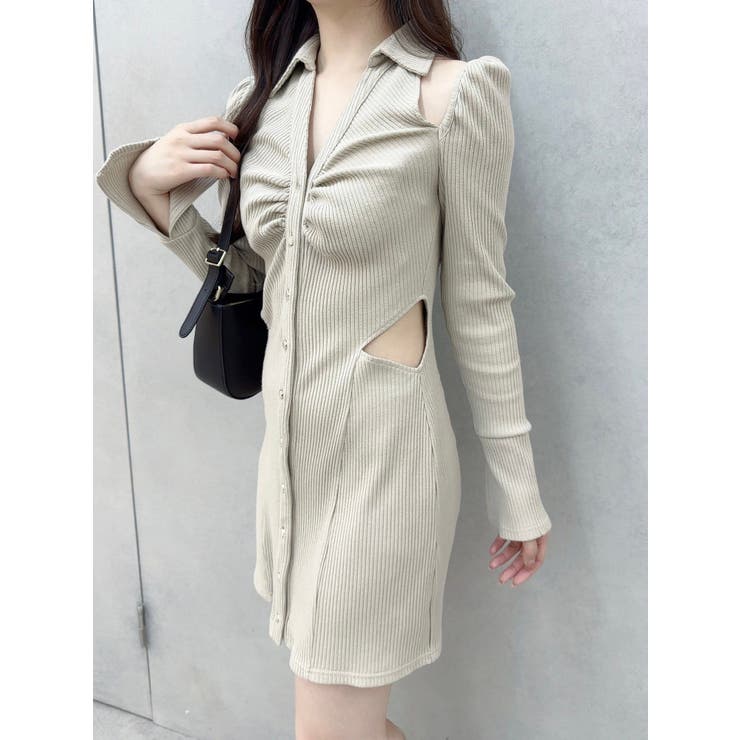 オープンカラーワンピース | EATME | 詳細画像25 