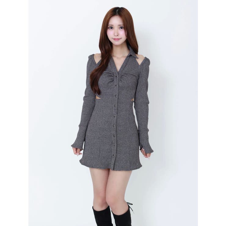 オープンカラーワンピース | EATME | 詳細画像47 