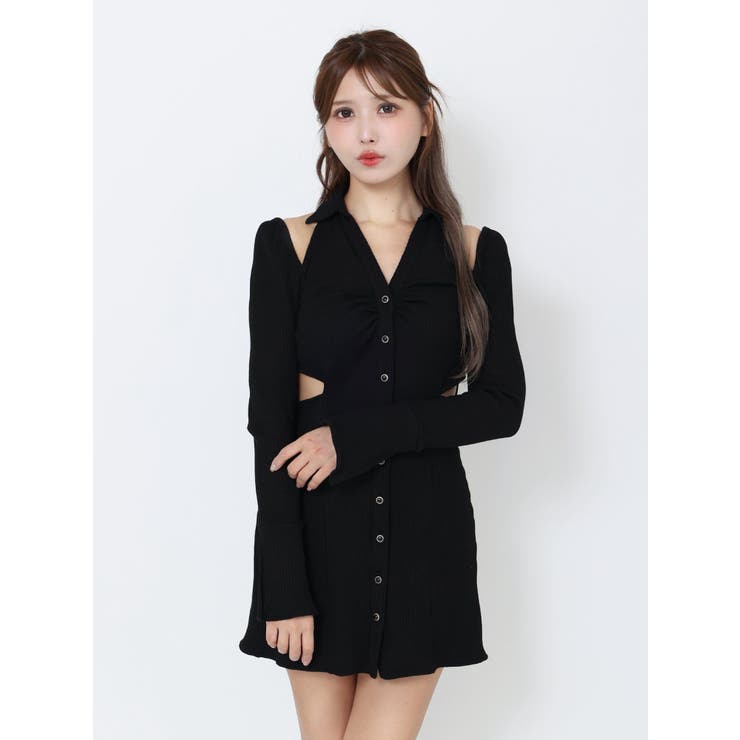 オープンカラーワンピース | EATME | 詳細画像7 