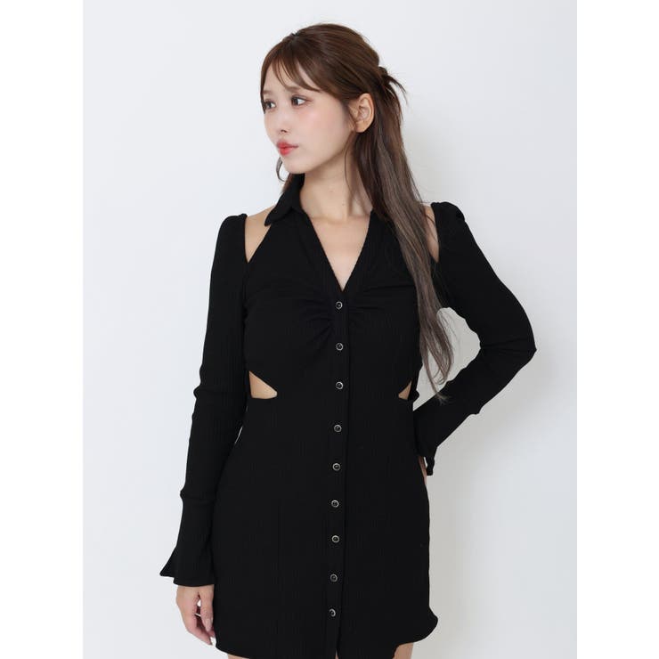 オープンカラーワンピース | EATME | 詳細画像8 