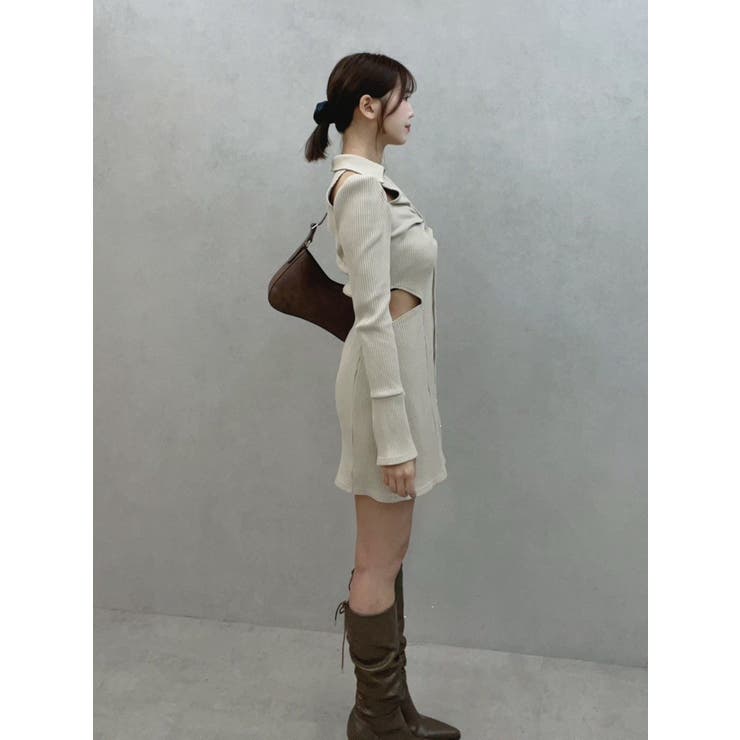 オープンカラーワンピース | EATME | 詳細画像9 