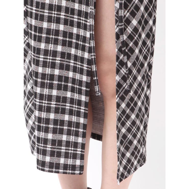 デコルテチェックワンピース | EATME | 詳細画像33 