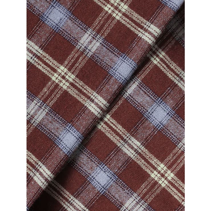 リボンショルダーチェックブラウス | EATME | 詳細画像28 