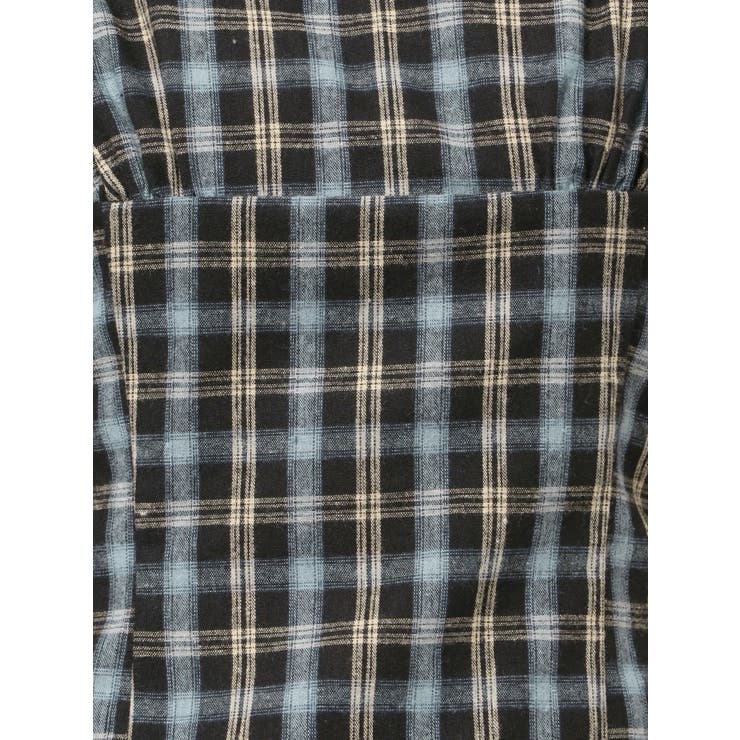 リボンショルダーチェックブラウス | EATME | 詳細画像31 