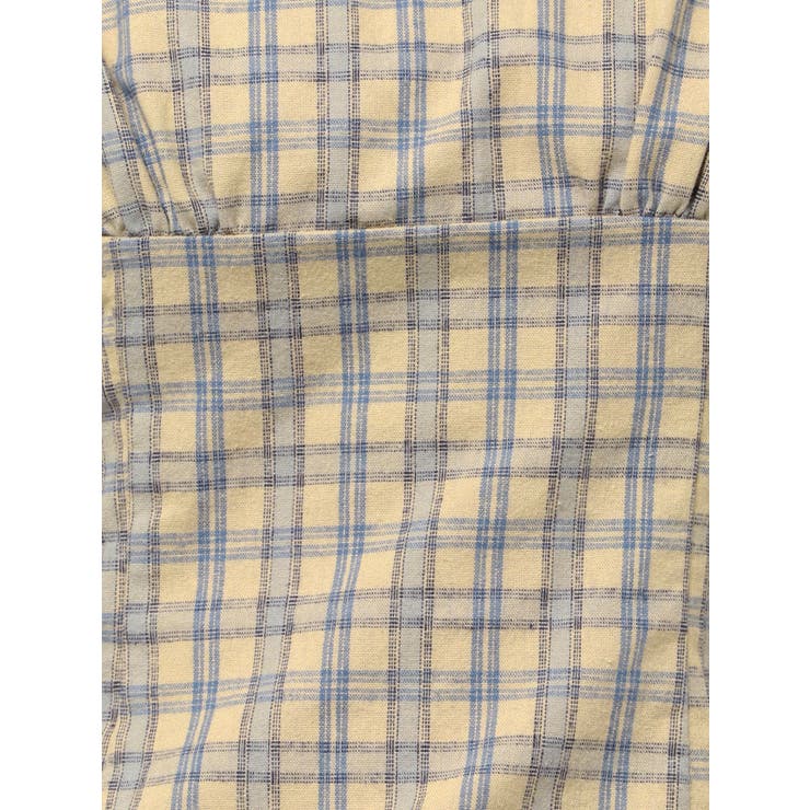 リボンショルダーチェックブラウス | EATME | 詳細画像32 