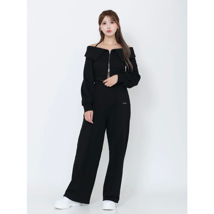 【SETUP着用可】スウェットワイドパンツ | EATME | 詳細画像10 