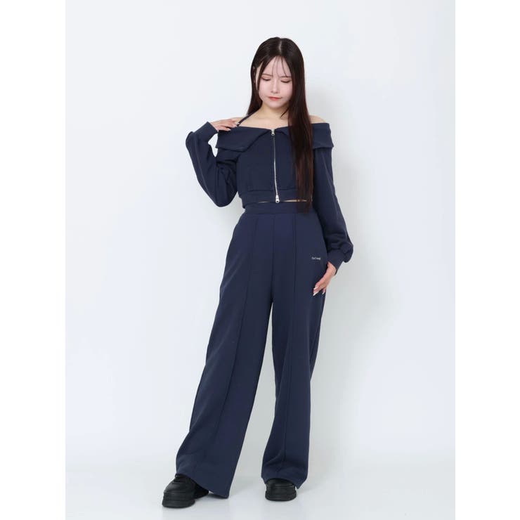 【SETUP着用可】スウェットワイドパンツ | EATME | 詳細画像16 