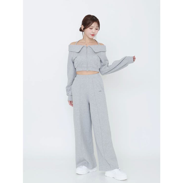 【SETUP着用可】スウェットワイドパンツ | EATME | 詳細画像18 