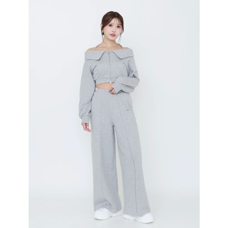 【SETUP着用可】スウェットワイドパンツ | EATME | 詳細画像19 