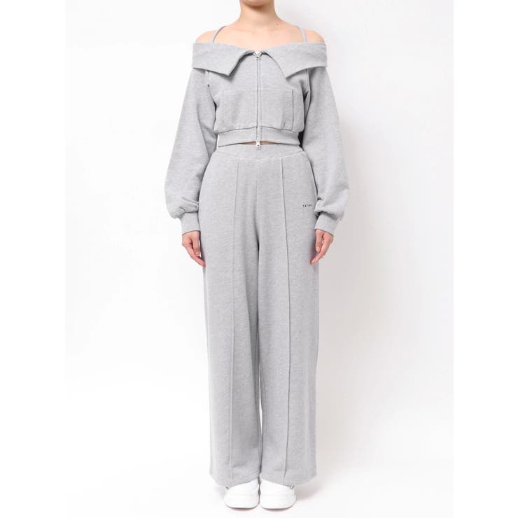 【SETUP着用可】スウェットワイドパンツ | EATME | 詳細画像30 