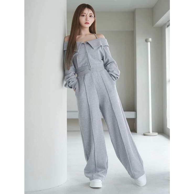 【SETUP着用可】スウェットワイドパンツ | EATME | 詳細画像8 