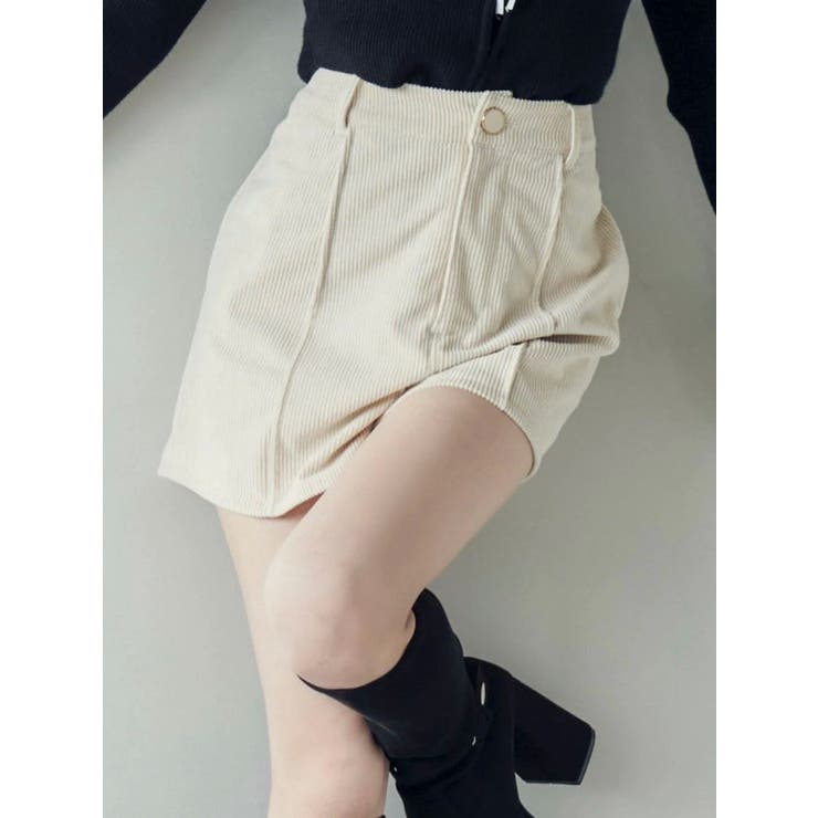 アイボリー | コーデュロイショートパンツ | EATME