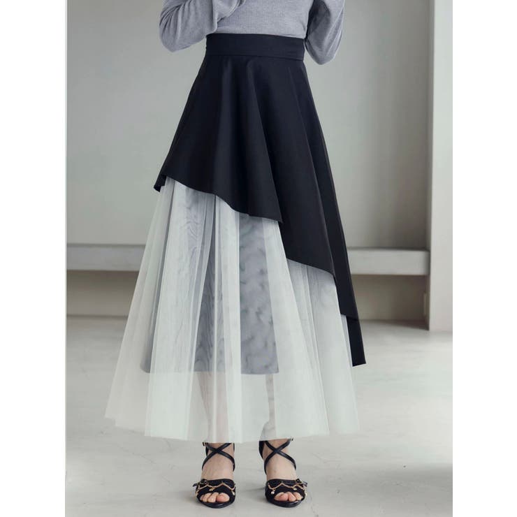 アシンメトリーフレアスカート | EATME | 詳細画像11 