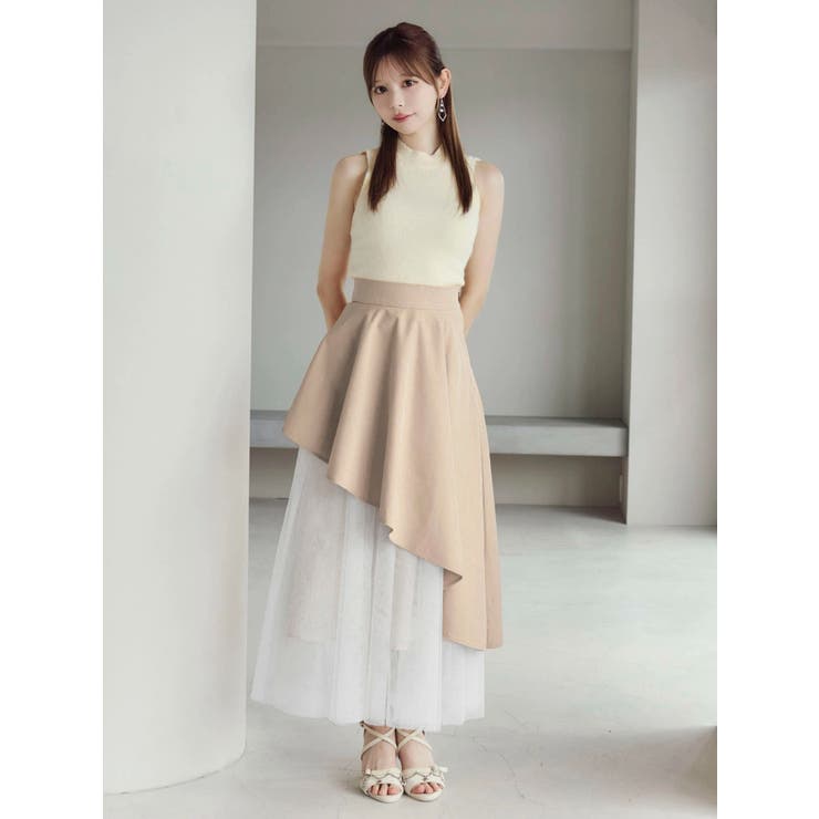 アシンメトリーフレアスカート | EATME | 詳細画像19 