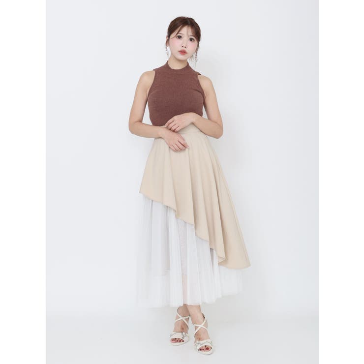 アシンメトリーフレアスカート | EATME | 詳細画像2 
