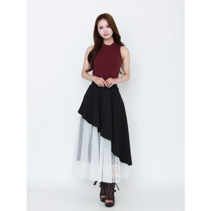 アシンメトリーフレアスカート | EATME | 詳細画像7 