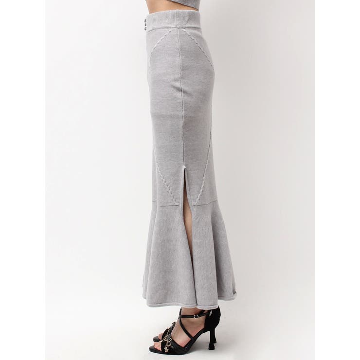 【SETUP着用可】クロスケーブルニットスカート | EATME | 詳細画像36 