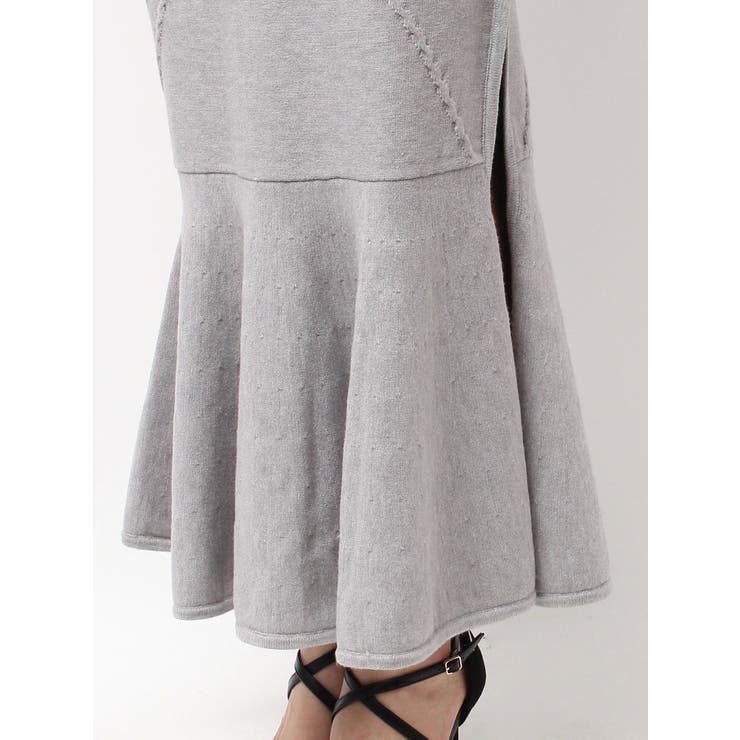 【SETUP着用可】クロスケーブルニットスカート | EATME | 詳細画像39 