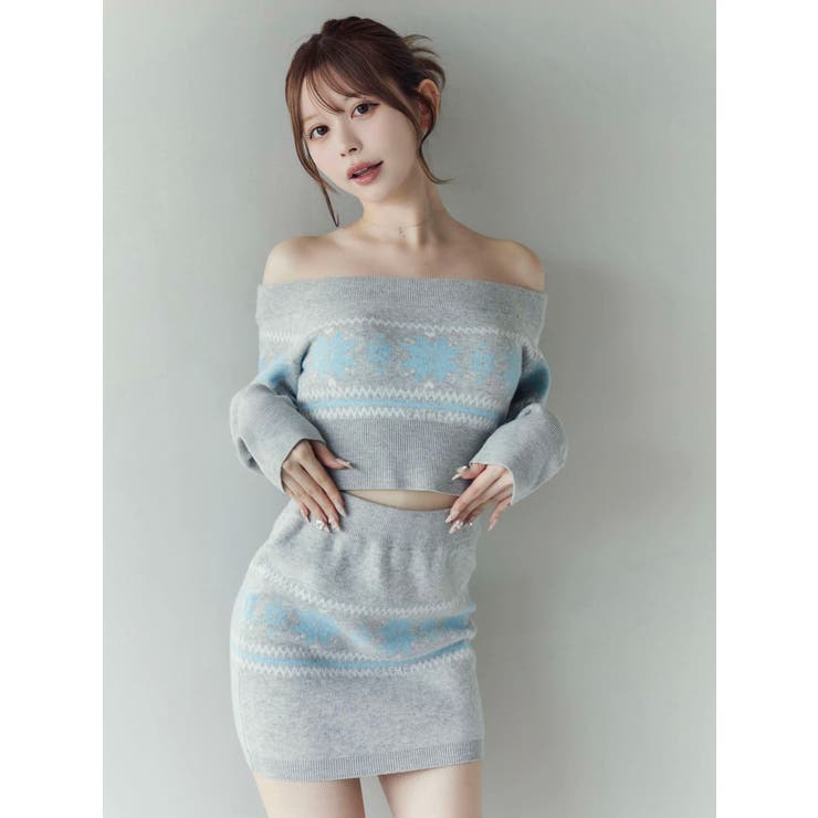 ノルディックニットスカート | EATME | 詳細画像23 