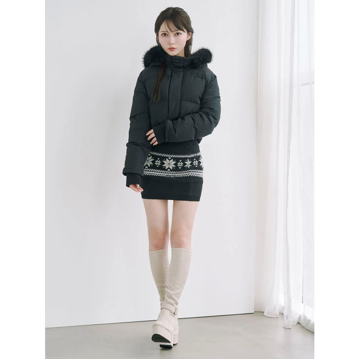 ノルディックニットスカート | EATME | 詳細画像38 