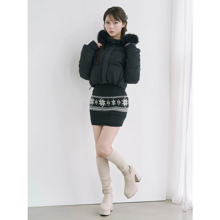 ノルディックニットスカート | EATME | 詳細画像41 