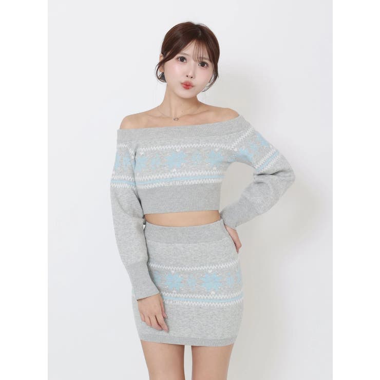 ノルディックニットスカート | EATME | 詳細画像45 