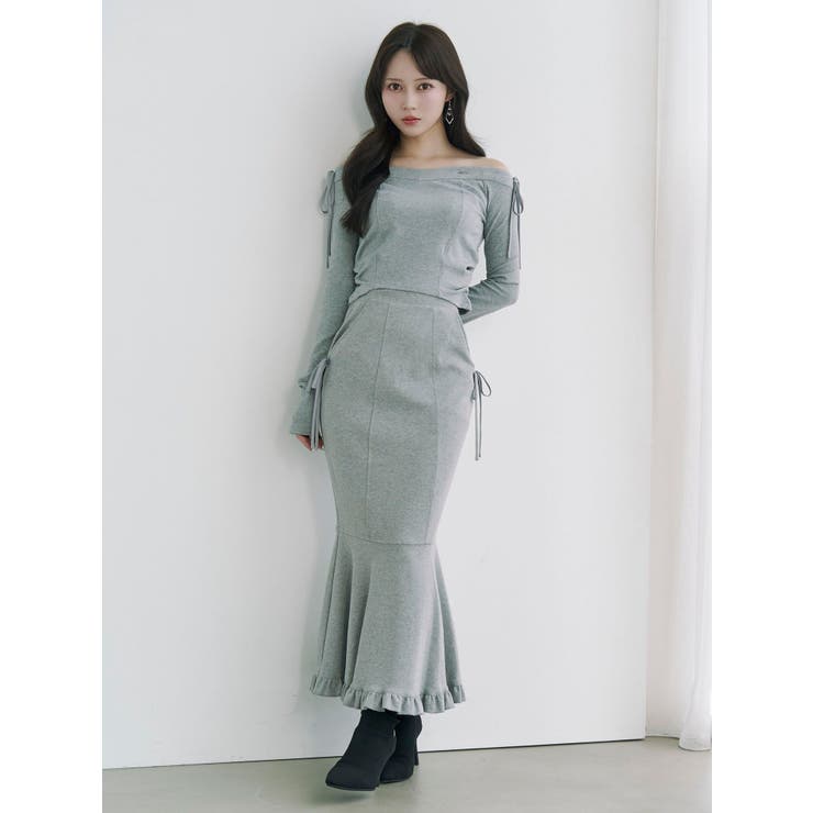 【SETUP】マーメイドリボンスカート | EATME | 詳細画像2 